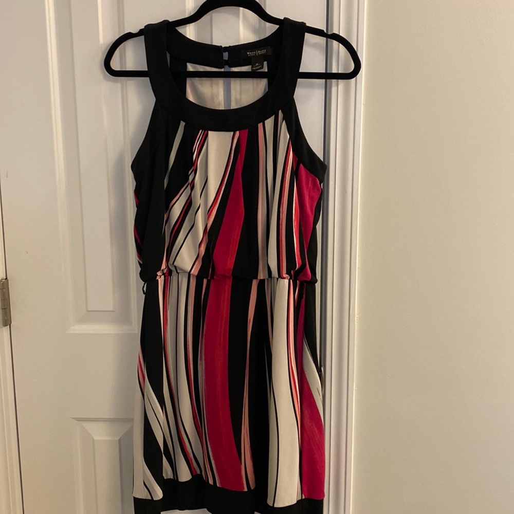 WHITE HOUSE BLACK MARKET 10 Cocktail dress with belt loops